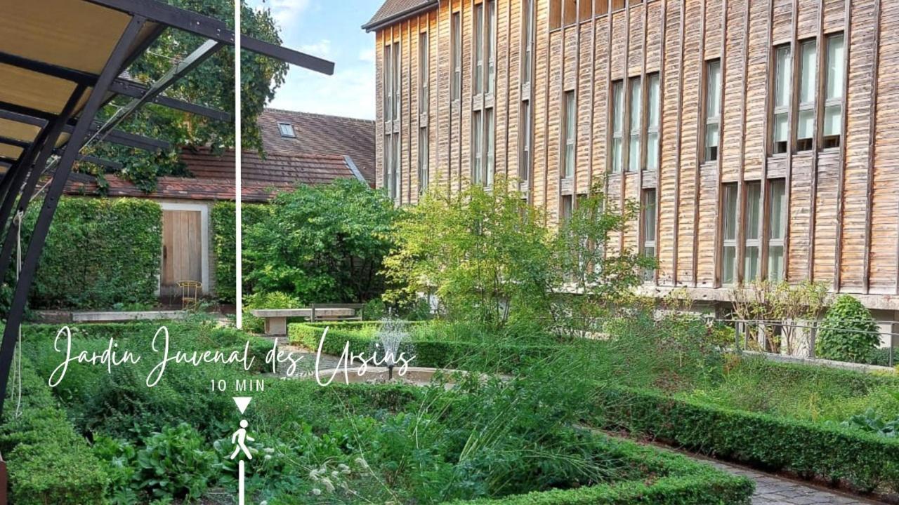 Villa Le Cordelier - Jardin En Plein Centre - Quais De Seine Troyes Exterior foto